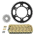 KIT CHAINE ADAPTABLE YAMAHA 1000 YZF R1 1998>2003  530  16x43  (DIAM COURONNE 110/130/10.25)  (DEMULTIPLICATION ORIGINE)  -AFAM-