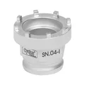 CYCLUS PRO TOOL - BOTTOM BRACKET REMOVER FOR EBIKE BROSE ENGINE and SHIMANO XTR M950-951-952  XT M750-739 ET LX 569-570 / TRUVATIV COMPATIBLE WITH TOOL SNAP.IN 179967 OR WRENCH Ø32mm