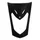 FRONT FAIRING FOR SCOOT KYMCO 50 AGILITY, 125 AGILITY GLOSS BLACK- SELECTION P2R