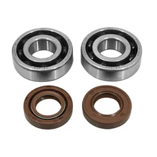 BEARING FOR CRANKSHAFT+SEALS FOR 50CC MOTORBIKE ARTEK FOR DERBI 50 SENDA, GPR/GILERA 50 SMT, RCR ( EURO 2 + EURO 3 ENGINE)  (BEARING KIT 6204 TPI POLYAMID C4 +  VITON SEALS)
