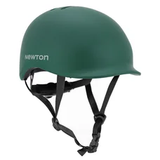 CASQUE VELO ADULTE NEWTON CITY URBAN VERT KAKI MAT IN-MOLD AVEC VISIERE ET LOCK TAILLE 55-58 (VENDU EN BOITE) ECLAIRAGE INTEGRE SUR MOLETTE REGLAGE