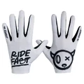 GANTS VELO VTT LONG GIST FASTER RIDE FAST BLANC  M (PAIRE SUR CARTE) SANS VELCRO COMPATIBLE ECRAN TACTILE  -5551