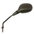 MIRROR FOR MAXISCOOTER PIAGGIO 125 MP3, 250 MP3, 300 MP3, 400 MP3 LEFT BLACK (CEE APPROVED)  -SELECTION P2R-