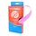 HANDLEBAR TAPE - BIKE RIBBON CORK GEL PINK
