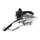 DERAILLEUR VTT AVANT MICROHSIFT 7/8V.  A COLLIER 34.9 POUR TRIPLE PLATEAU 48x38x28 TIRAGE HAUT/BAS (AVEC COLLIER ADAPTATEUR 31.8) (COMPATIBLE SHIMANO)