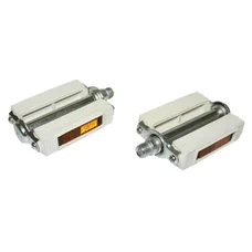 PEDAL FOR MOPED UNIVERSAL WHITE (PAIR)