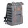 SACOCHE ARRIERE VELO LATERALE SAC A DOS ZEFAL URBAN BACKPACK GRIS 27L FIXATION SUR PORTE BAGAGE (30x45x13) - FABRIQUE EN MATERIAU RECYCLE