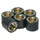 GALET/ROULEAU SCOOT MALOSSI 16x13  4,4g (x6)  POUR PEUGEOT 50 KISBEE, TKR, TREKKER, SPEEDFIGHT, BUXY, VIVACITY/PIAGGIO 50 ZIP, TYPHOON, NRG 1994>1999/KYMCO 50 DINK, PEOPLE, TOP-BOY (669823SG)