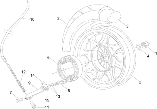 Roue arriere