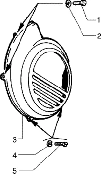 Couvercle limaçon-Protection moteur