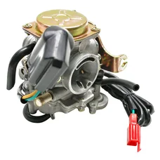 CARBURATEUR SCOOT ADAPTABLE SCOOT 50 CHINOIS 4T GY6,139QMB/PEUGEOT 50 KISBEE 4T, V-CLIC 4T/KYMCO 50 AGILITY 4T/SYM 50 ORBIT 4T/BAOTIAN 50 BT49QT 4T (DIAM 18mm ORIGINE)  -P2R QUALITE ECO-