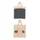 BRAKE PADS SET (2 pads) CL BRAKES FOR APRILIA 50 RS 1996>2006 Rear  50 MX Rear  -  (3037 SC)