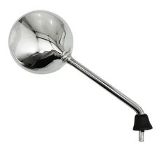 MIRROR- RIGHT  (HU-HVA) "PIAGGIO GENUINE PART" 50-125 VESPA LX, 125 GTS  -CM179802-