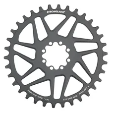 PLATEAU VTT DIRECT MOUNT 8 TROUS POUR SRAM X01/XX1 STRONGLIGHT MONO ALU HT3 NOIR 34DTS - 12V. NARROW WIDE