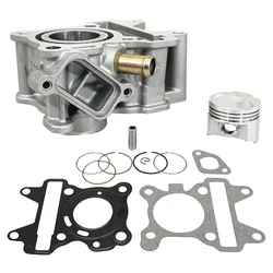 CYLINDRE SCOOT ADAPTABLE MBK 50 BOOSTER X, OVETTO, NITRO 4T / YAMAHA 50 NEO'S, AEROX 4T 3 SOUPAPES (DIAM 38 mm)  -P2R-