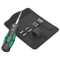 TOURNEVIS DYNAMOMETRIQUE WERA 7515/7 KRAFTFORM SAFE TORQUE SPEED BICYCLE 1/4 SERRAGE DE 2 A 6 Nm NOIR/VERT (SET 7 PIECES)  -MARQUE ALLEMANDE POUR LES ATELIERS-