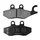 BRAKE PADS - "PIAGGIO GENUINE PART" 125-350-500 X10 REAR, 125-300-350 BEVERLY REAR, 125-300 MP3 YOURBAN REAR (PAIR)  -665842-