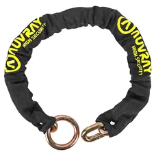 CHAINE ANTIVOL XTREM AUVRAY 1.00M MAILLON DIAM 13.5mm AVEC LASSO (CHAINE SEULE)