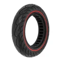 PNEU TROTTINETTE PLEIN 10 X 2.125 NOIR LISERET ROUGE (DUALTRON / APOLLO ET AUTRES) LARGUEUR INTERIEUR 35 mm