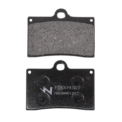 PLAQUETTE DE FREIN NEWFREN POUR APRILIA 250 RS 1995>1997 AV / DUCATI 600 SUPERSPORT 1991>1997 AV, 600-750-900 MONSTER AV / BIMOTA 1000 YB10 BIPOSTO 1992> AV   (FD0093BT)  (TOURING ORGANIQUE)