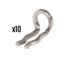 CLIP / GOUPILLE FIXATION VIS DE PLAQUETTE DE FREIN A DIQUE ELVEDES POUR SHIMANO (VENDU PAR 10)