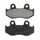 BRAKE PADS -POLINI FOR HONDA 125 NES, 150 NES, 125 DYLAN, 150 DYLAN, 125 PSi, 125 SH  (L 81.6mm - H 42.6mm - thk9.3mm)  (174.0034)  (ORIGINAL)