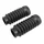 SOUFFLET DE FOURCHE SCOOT  DIAM INT 25 ET 40mm - LONGUEUR 110mm  ADAPTABLE MBK 50 BOOSTER/YAMAHA 50 BWS  (PAIRE)  -SELECTION P2R-