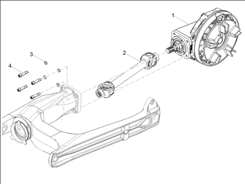 Transmission arrière