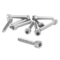 VIS CHC 6 PANS CREUX M6 x 40 mm CHROME (SACHET DE 10 PIECES) -P2R