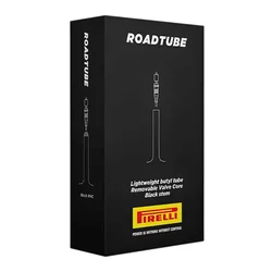 CHAMBRE A AIR VELO 700 x 23-30 PIRELLI ROADTUBE VALVE PRESTA NOIR 48 mm (OBUS DEMONTABLE)