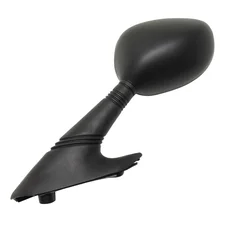 RETROVISEUR ADAPTABLE PIAGGIO 125-250-500 X9  GAUCHE NOIR (HOMOLOGUE CE)  -VICMA-