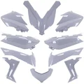 CARROSSERIE/CARENAGE MAXISCOOTER ADAPTABLE YAMAHA 125-250-400 XMAX 2014>2017 GRIS NARDO (KIT 10 PIECES)  -P2R-