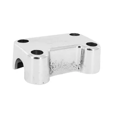 PONTET DE GUIDON CYCLO ADAPTABLE MBK 51 MAGNUM RACING CHROME  -SELECTION P2R-