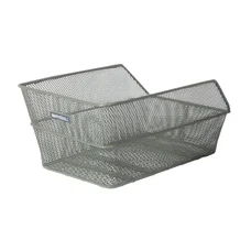 PANIER ARRIERE ACIER NID ABEILLE BASIL VERT OLIVE (38x24x11cm)