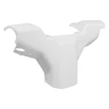 CARENAGE/COUVRE GUIDON SCOOT ADAPTABLE MBK 50 NITRO 1997>2012/YAMAHA 50 AEROX 1997>2012 BLANC TEINTE MASSE (INFERIEUR)  -P2R-