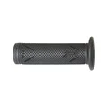 REVETEMENT POIGNEE PROGRIP MOTO ON ROAD 718 DOUBLE DENSITE NOIR/TITANIUM OPEN END 122mm (PAIRE)