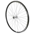 WHEEL FOR MTB- 26" P2R FRONT -ALUMINIUM- BLACK DOUBLE-WALLED - ALUMINIUM HUB - QUICK RELEASE