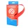 HANDLEBAR TAPE - BIKE RIBBON CORK GEL RED ( Synthetic cork more resistant)