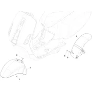 Logement roue - Garde boue