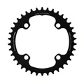 PLATEAU VTT 4BRA D.104 TA ONE 34DTS MONO NOIR MAT ALU POUR SHIMANO / SRAM / RACE FACE / FSA 10/11/12V. NARROW WIDE (COMPATIBLE TOUTE CHAINE 12V SAUF SHIMANO)