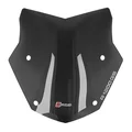 BULLE/SAUTE VENT MOTO POUR BMW 1200 R GS 2013>2018, R GS ADVENTURE 2013>2018 FUME (SHORT HAUTEUR 350mm)  -FACO-