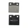 BRAKE PADS NEWFREN FOR BMW 750 K75 1984>1996  Front/Rear, 1000 K100 RS 1988>1992 Rear 1200 K GT 2002>2007 Rear 1200 K RS 1996>2005 Rear  (L 56mm - H 54mm - thk 9mm)  (FD0013BT)  (TOURING ORGANIC)