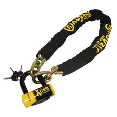 ANTITHEFT- CHAIN LOCK AUVRAY XTREM 1.00M - Ø 13,5mm WITH U-LOCK 52x65mm (Ø 16mm) (FULL SRA APPROVED)