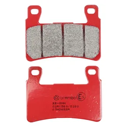PLAQUETTE DE FREIN BREMBO POUR HARLEY-DAVIDSON 1584 FAT-BOY, 1690 SOFTAIL AV (ROUTE METAL FRITTE) -07HO45SA