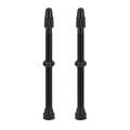 VALVE DE PNEU TUBELESS PRESTA VITTORIA 80 mm ALU NOIR OBUS DEMONTABLE (VENDU A LA PAIRE SUR CARTE)
