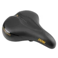 SELLE JUNIOR NEWTON ICHNOS RACING NOIR DECO ROUGE 236X139MM RAIL ACIER