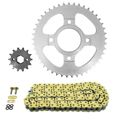 KIT CHAINE ADAPTABLE DAELIM 125 ROADSPORT 2008>2016  428  14x45  (DIAM COURONNE 58/90/10.5)  (DEMULTIPLICATION ORIGINE)  -AFAM-