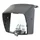 CAPOT PHARE/PROJECTEUR CYCLO ADAPTABLE PEUGEOT 103 MVL, VOGUE GRIS (AVEC PATTE ET RESSORT)  -SELECTION P2R-