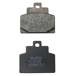 BRAKE PADS NEWFREN FOR PIAGGIO 300-500 MP3 LT BUSINESS 2014> Front   (FD0510BE)  (MAXISCOOT ORGANIC)