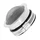 AIR FILTER REPLAY SHA  DOMED GRID - CHROME